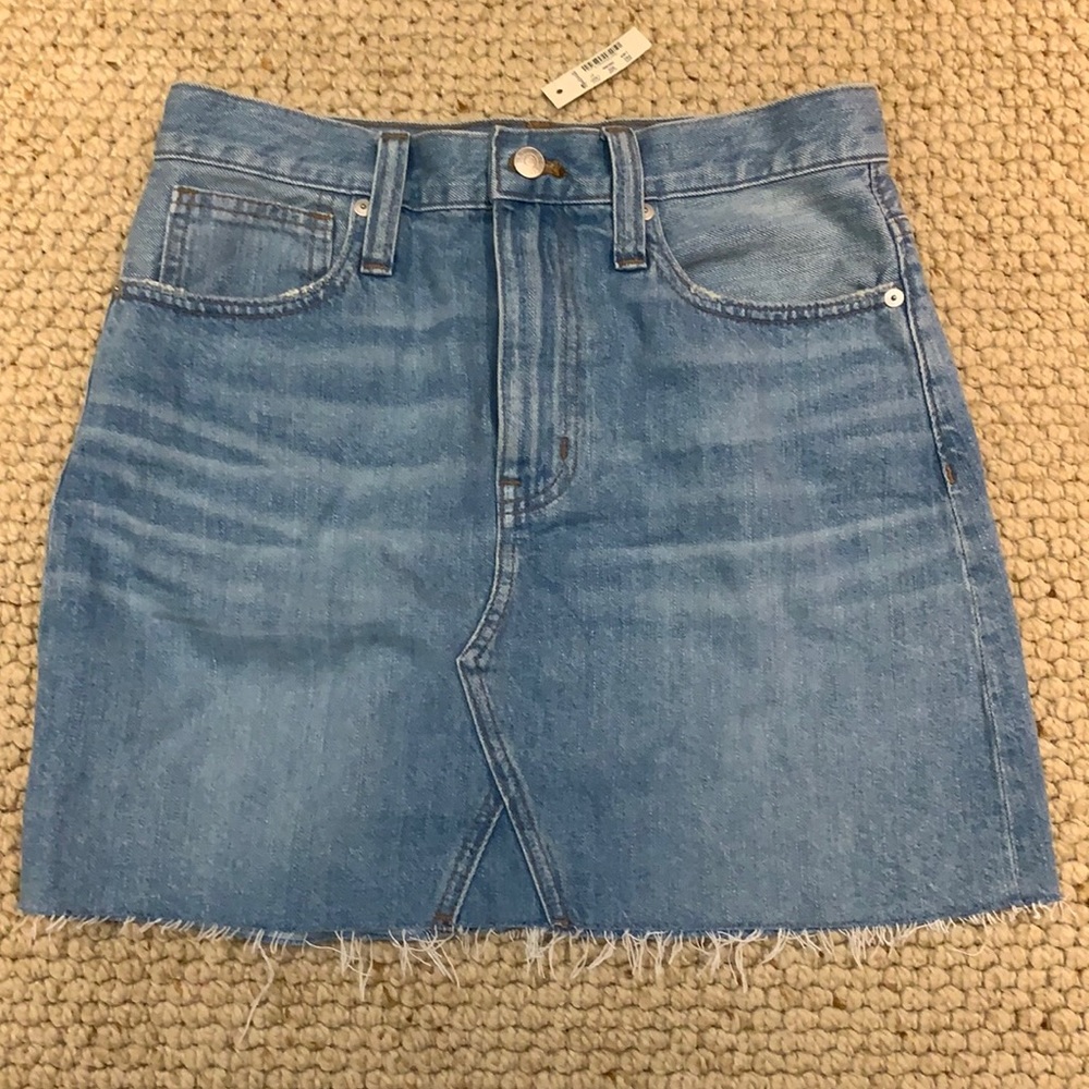 Madewell Denim Mini Skirt